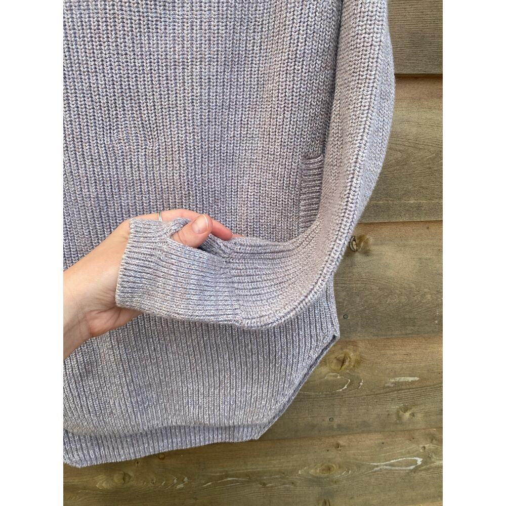 Victoria’s Secret gray v neck long sleeve sweater - Picture 7 of 9